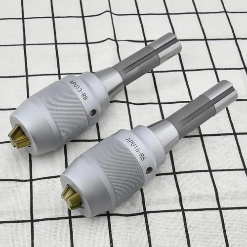 Miniatura 7 de Earl Diamond Super Heavy Duty APU16 1/32-5/8 pulgadas R8 Shank Precision Integrated Keyless Drill Chuck