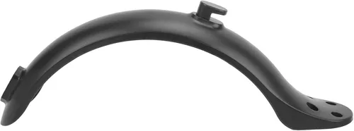 Miniatura 7 de Guardabarros eléctrico para scooter, protector trasero negro duradero con soporte de repuesto de 4 agujeros para viajeros, paseos por la ciudad