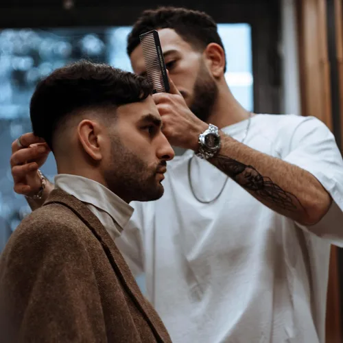 Miniatura 9 de Allegro Combs 9000 Clipper Blending Corte de dientes anchos Peine de pelo para peluqueros que se desvanecen peluqueros hombres mujeres peine