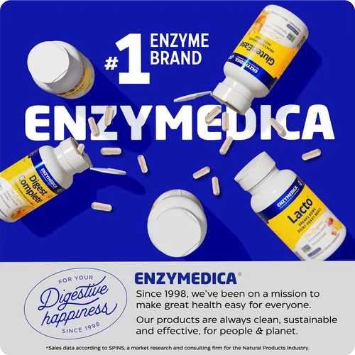 Miniatura 9 de ENZYMEDICA Cápsulas VeggieGest, 60