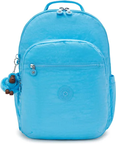 Miniatura 100 de Kipling Mochila para portátil Seoul de 15 pulgadas para mujer, duradera, espaciosa, con correas acolchadas para el hombro, funda protectora