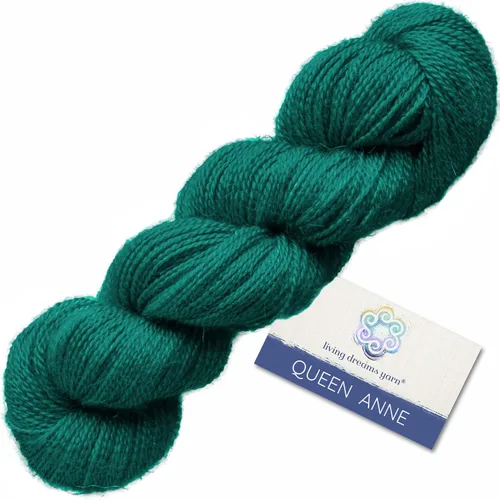Miniatura 32 de Living Dreams Queen Anne LACE - Ovillo de lana 100% suave y lujosamente suave, color azul