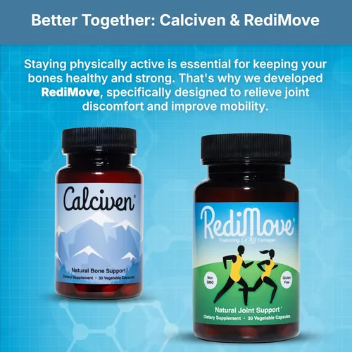 Miniatura 11 de Calciven - Suplemento Natural para el Apoyo Óseo - Sin GMO, Sin Gluten