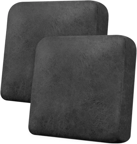 Miniatura 114 de Funda de cojín para sofá con aspecto de cuero, 1 unidad, elástica, para sala de estar, funda de cojín individual para sofá, protector de asiento