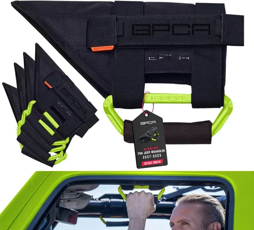 Miniatura 35 de GPCA GP-Grip PRO - Asa de agarre para Jeep Wrangler JL JK Sports/Sahara/Freedom/Rubicon X Unlimited X 2DR/ 4DR 2007-2020 con barras de rodillo de 3