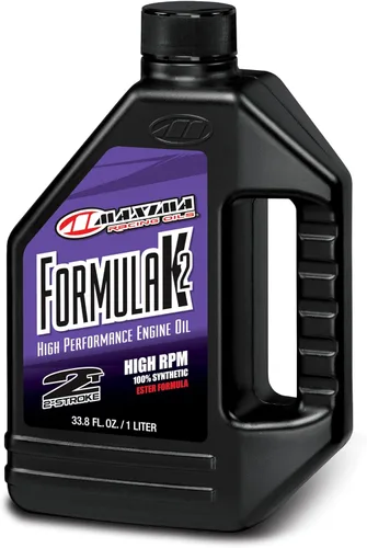Miniatura 4 de Maxima Racing Oils 22964-4PK Fórmula K2 Aceite sintético de carreras de 2 tiempos, premezcla en botella de 64 onzas, paquete de 4