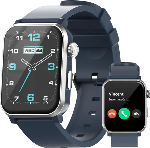 Miniatura 9 de EZON Reloj inteligente para niños y niñas, reloj HD de 1.83 pulgadas con función de llamada, juegos, podómetro, frecuencia cardíaca, SpO2, monitor