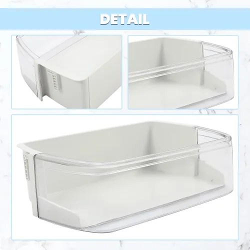 Miniatura 5 de HECASA AAP73252202 AP5602939 Estante para puerta de refrigerador compatible con LG Kenmore Elite Refrigerador Door Bin AH3637058 PS3637058 AP5602939