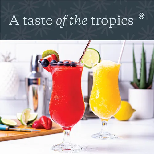 Miniatura 3 de Vikko Vasos Hurricane, juego de 4 vasos de piña colada, juego de vasos de cóctel de 13.25 onzas, vidrio de fiesta duradero apto para lavavajillas