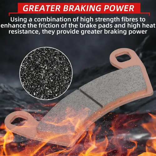 Miniatura 2 de Pastillas de freno mejoradas delanteras y traseras compatibles con Polaris Ranger XP 1000 2018-2023 General 1000 EPS 2016-2023 Ranger Crew XP 1000
