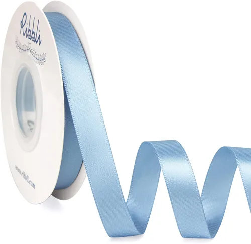 Miniatura 33 de Ribbli - Cinta de satén de doble cara dorada, 1 pulgada x 25 yardas, uso para ramo de lazos, envoltura de regalos, decoración de boda Dorado