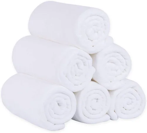 Miniatura 8 de MERRY HOME Paquete de 6 toallas de baño, 27 x 55 pulgadas, juego de toallas de baño de microfibra grandes para adultos, hombres y mujeres, ultra