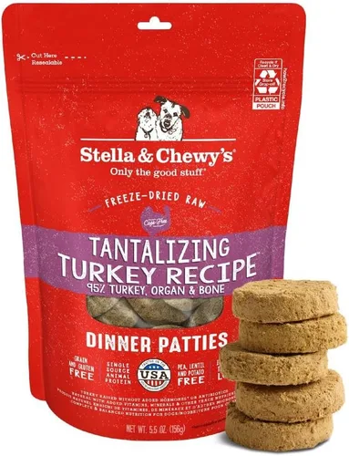 Miniatura 19 de Stella & Chewy's Empanadas crudas liofilizadas – Receta de cordero Dandy – Alimento para cachorros y perros con alto contenido de proteínas sin
