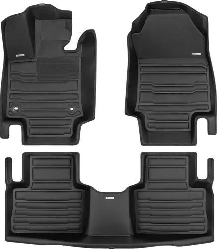 TuxMat - Para los modelos Toyota RAV4 2019-2025 - Alfombrillas personalizadas para automóvil - Máxima cobertura, todo tipo de clima, medición láser