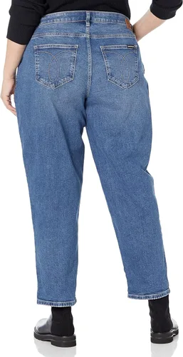 Miniatura 2 de Calvin Klein Women's Plus Size Mid Rise Slim Boyfriend Denim