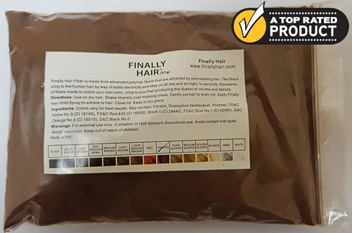 Miniatura 2 de Fibras de relleno de cabello, recarga de 1.76 onzas más 4.1 onzas Pulverizador fijador de fibra resistente, recarga para tu frasco actual Fibra