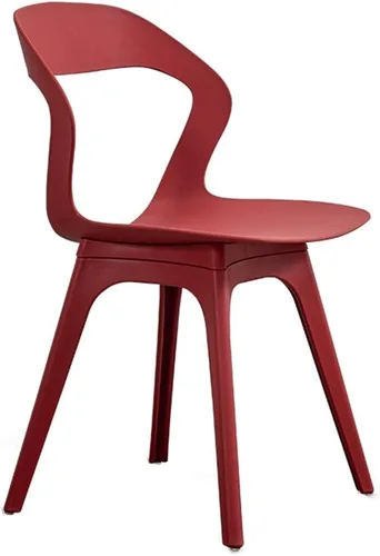 Miniatura 11 de Diseño moderno Sillas de comedor Diseño Respaldo Sala Salón Silla de salón Respaldo Material PP respetuoso con el medio ambiente para oficina Salón