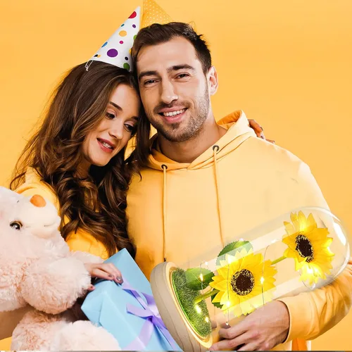 Miniatura 2 de Regalos de cumpleaños para mujeres, Día de la Madre, regalos de girasol para mamá de hija, regalos para mamá para mujeres, hermana, abuela, esposa