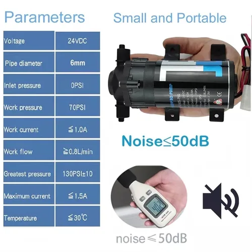 Miniatura 6 de Kit de sistema de refrigeración por nebulización al aire libre con kit de filtro de bomba silenciosa, línea de nebulización + rociadores de latón