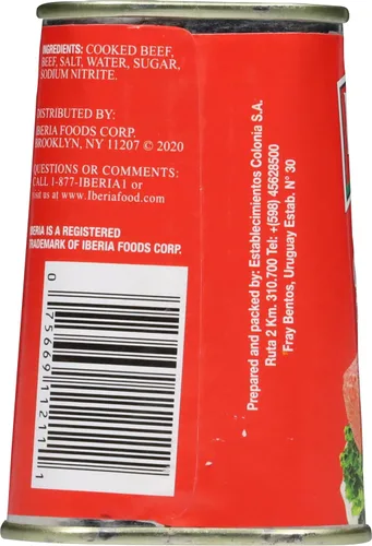 Miniatura 3 de Iberia Carne de res en conserva, 12 oz, carne en conserva de calidad premium con jugos naturales, Halal