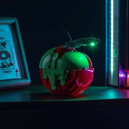 Miniatura 4 de BrickBling Iluminación LED compatible con iconos de Lego Villain, luz creativa compatible con Lego 43227 (solo luces, sin modelo)