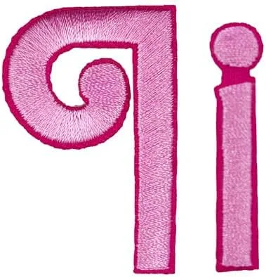 Miniatura 19 de Letras cursivas rosa bordadas, parches para planchar, apliques para ropa, vestido, sombrero, vaqueros, costura, alfabeto, letra (Aa-Zz), accesorio Bb