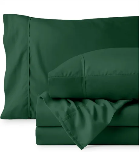 Miniatura 214 de Bare Home Hotel Luxury - Juego de sábanas tamaño individual, extra suave, 4 piezas, bolsillos profundos, ajuste fácil, refrescante y transpirable