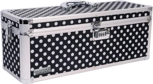 Miniatura 14 de Vaultz Cajas de seguridad seguras – Caja de seguridad segura con combinación, almacenamiento para documentos, objetos de valor, medicamentos