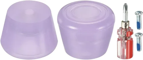 Miniatura 6 de PATIKIL Topes de punta para patines con destornillador, bloque de tapones de freno de goma 82A, para repuesto de accesorios de patines Verde