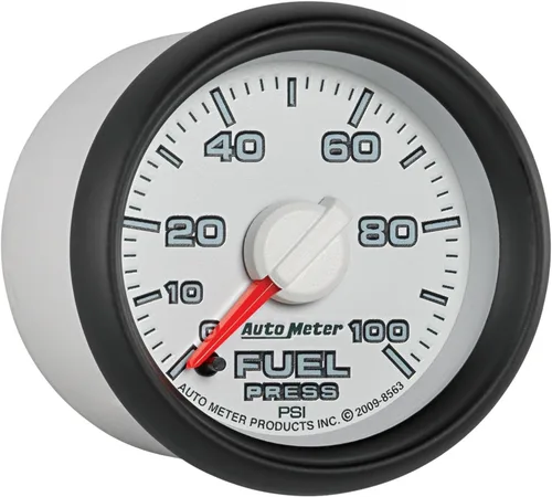 Miniatura 4 de Auto Meter 8563 Factory Match 2-1/16" 0-100 PSI Presión de combustible para Dodge