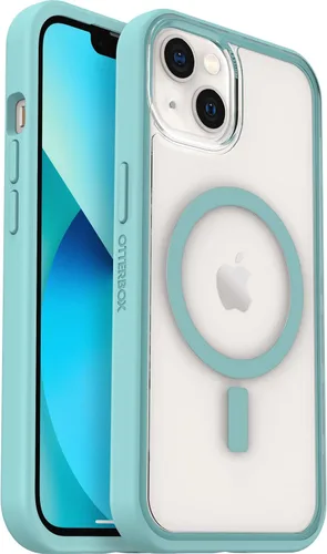 Miniatura 14 de OtterBox - Funda para iPhone 13, 14, 15, 16e y 17e, funda de teléfono de la serie Figura con MagSafe, funda protectora artística ultradelgada