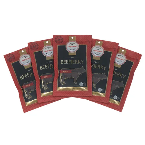 Miniatura 7 de Aufschnitt - Paquete variado de carne seca de res – 12 unidades (2 onzas cada uno) Kosher (certificado Star-K) Certificado USDA 100% carne