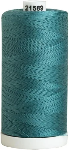 Miniatura 20 de Connecting Threads Hilo de coser 100% algodón, carrete de 1200 yardas (azul almirante)