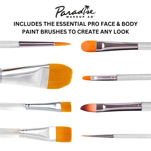 Miniatura 4 de Mehron Juego de brochas Makeup Paradise AQ