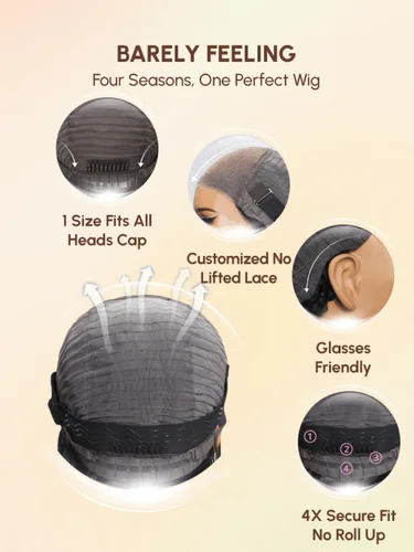 Miniatura 5 de Pelucas de cabello humano Bob de Beauty Forever, rubia con raíces marrones, parte lateral, corte recto, 7x5 encaje HD, adiós a los nudos, peluca Bob