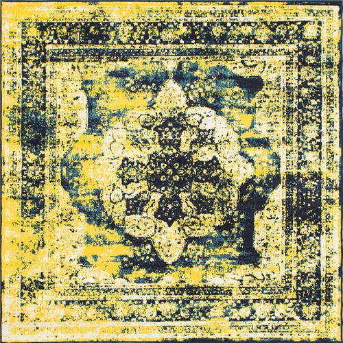 Miniatura 16 de Unique Loom Sofia Collection - Alfombra tradicional vintage, inspirada en Francia (7 pies x 10 pies, rectangular, negro/gris claro)