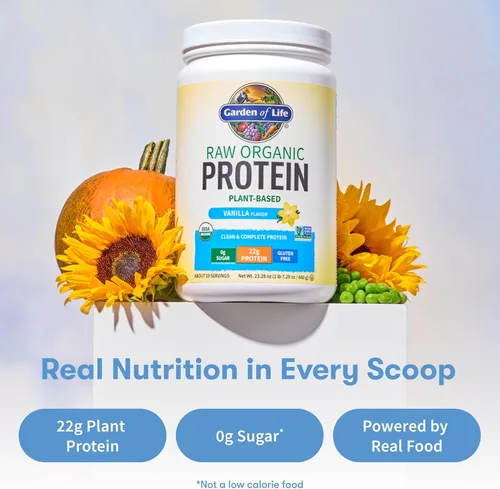 Miniatura 3 de Polvo de proteína vegana orgánico con vitaminas y probióticos; batido de proteínas puro, sin azúcar, chocolate, bandeja de 10 porciones