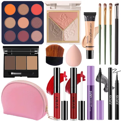 Miniatura 9 de Set de maquillaje para mujeres, kit de maquillaje para principiantes y profesionales, juego de maquillaje para adolescentes y adultos, regalo