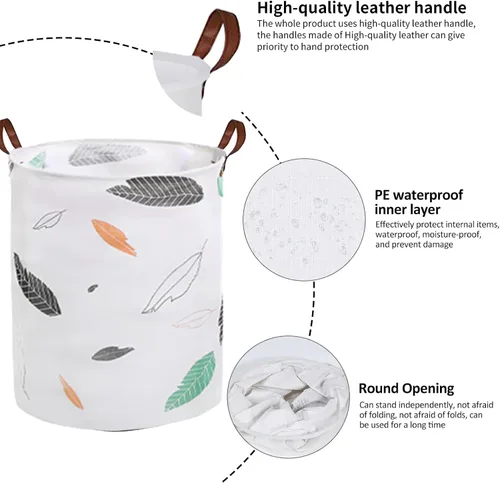Miniatura 3 de Cesta plegable para ropa sucia en el dormitorio, impermeable, para baño, bolsa grande de lavandería en dormitorio universitario, guardarropa, sala
