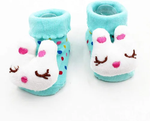 Miniatura 9 de Pack de 6 calcetines para recién nacidos con diseño de dibujos animados para bebés