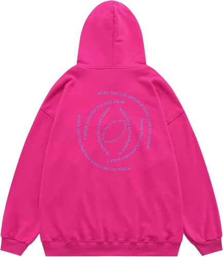 Miniatura 2 de Aelfric Eden Sudadera con capucha para hombre, sudadera de forro polar, estilo hip hop, ropa de calle, casual, sudadera con capucha