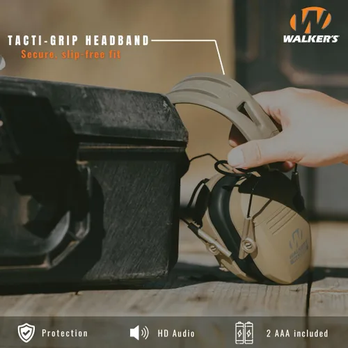 Miniatura 3 de Walker's Serie TACTI Grip Gris