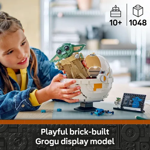 Miniatura 2 de LEGO Star Wars Grogu con juego de juguetes de construcción de cochecito Hover - Juguete de Star Wars para niños, niños y niñas, a partir de 10 años