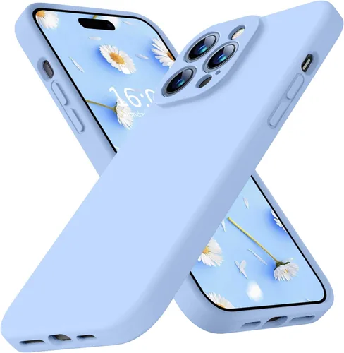 Miniatura 113 de Funda compatible con iPhone 13 de 6.1 pulgadas, de silicona líquida premium [forro de microfibra suave antiarañazos], goma de gel, protección Uva