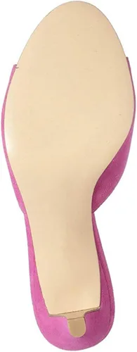 Miniatura 4 de FSJ Sandalias cómodas de tacón bajo para mujer con puntera abierta, sin cordones, para vestir de verano, 4-15 M de EE. UU