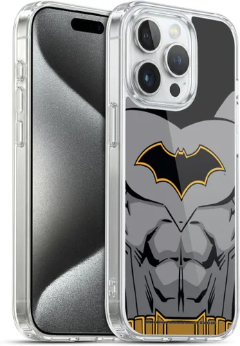 Miniatura 276 de Head Case Designs Funda de gel con licencia oficial de Batman DC Comics Bat Signal Logos [protección de grado militar] compatible con Apple iPhone 7