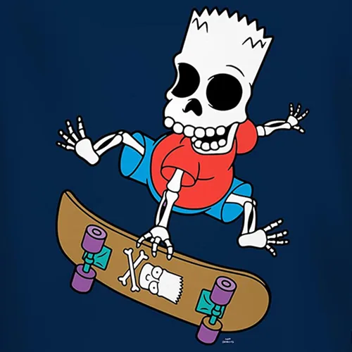Miniatura 2 de The Simpsons Camiseta con logotipo de Krusty The Clown para hombre con logotipo de Krusty Burger