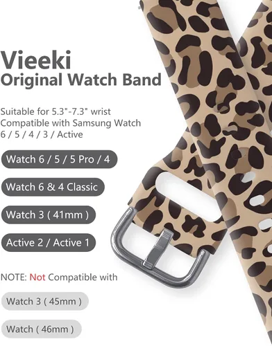 Miniatura 3 de Correas de reloj compatibles con Samsung Galaxy Watch de 1.575 pulgadas, 1.614 pulgadas, 1.654 pulgadas, 1.732 pulgadas, 1.772 pulgadas, correa