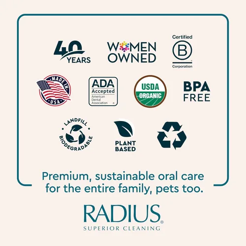 Miniatura 8 de RADIUS USDA - Pasta dental orgánica canina para mascotas, 1 unidad, 3 onzas, pasta dental no tóxica para perros, diseñada para limpiar los dientes