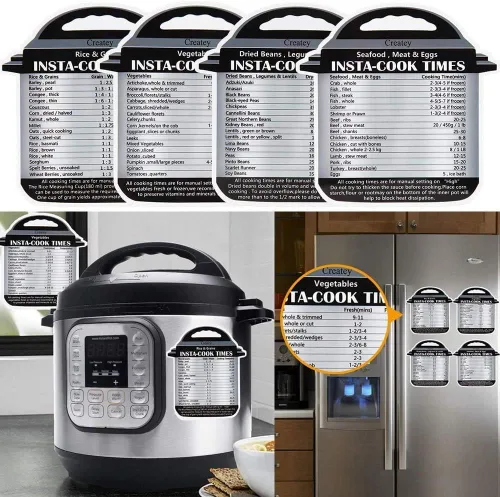 Miniatura 5 de Instant Pot - Juego de accesorios para olla a presión de 6 cuartos de galón y 8 cuartos de galón, 2 cestas de vapor, molde desmontable, molde